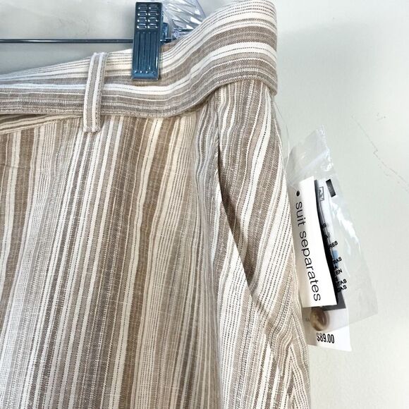 Bar III Linen Cotton Blend Skirt Size 20W NWT Coastal - Picture 6 of 10